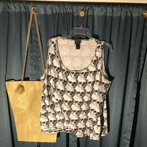 Torrid Skull Tank Top. (Torrid tub).  Live:#11